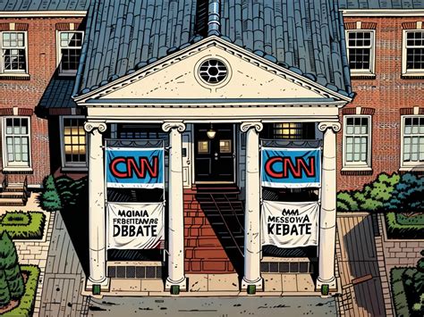 Cnn Presidential Debate Marks A Pivotal Moment For The Network As It