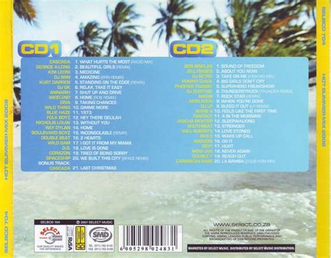 Other Music Cds Hot Summer Mix Compilation Double Cd Selbcd Ex For Sale In Cape
