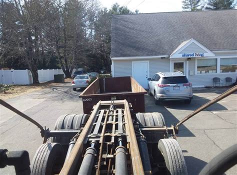 20 Yard 3 Ton Dumpster Being Used For Apartment Clean Outs In Merrimac