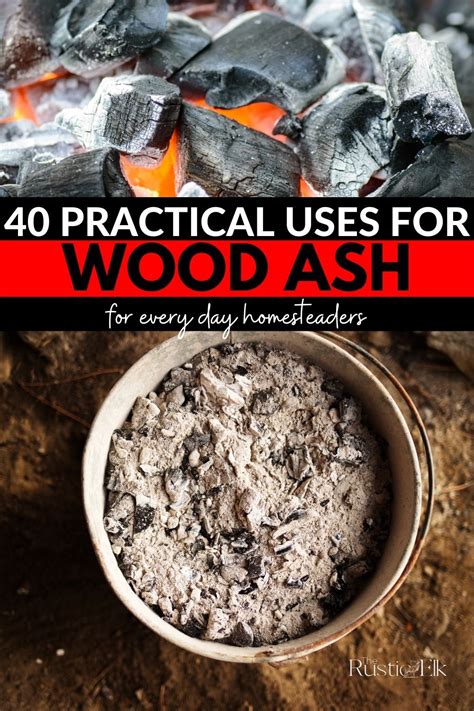 40 Practical Wood Ash Uses For Everyday Homesteaders • The Rustic Elk