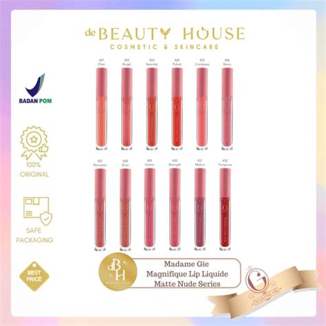 Madame Gie Magnifique Lip Liquide Matte Nude Series Lazada Indonesia