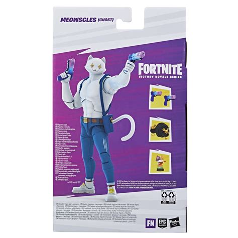 In Stock Hasbro Fortnite Victory Royale Series Meowscles Ghost Original