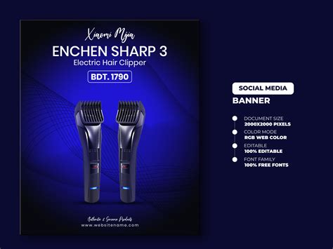 Trimmer Social Media Banner Templates By Rebrandoo On Dribbble