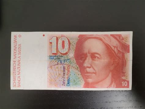 Banknote Schweiz Schweizer Franken Kaufen Auf Ricardo