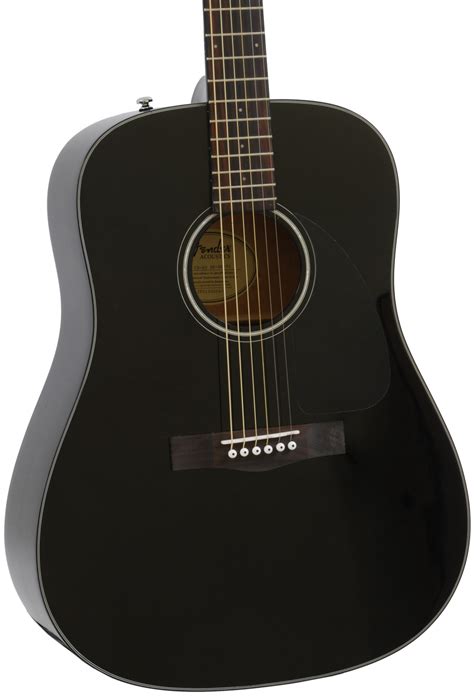 Fender CD 60 BLK DS V2 acoustic guitar