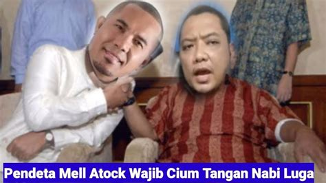 Pendeta Mell Atock Wajib Musti Cium Tangan Dengan Nabinya Yakni Nabi