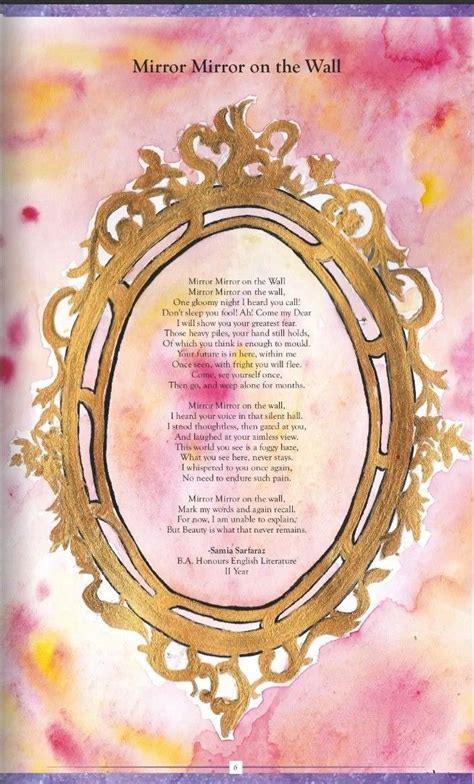 Mirror Mirror On The Wall Poem Snow White - Wallpaper