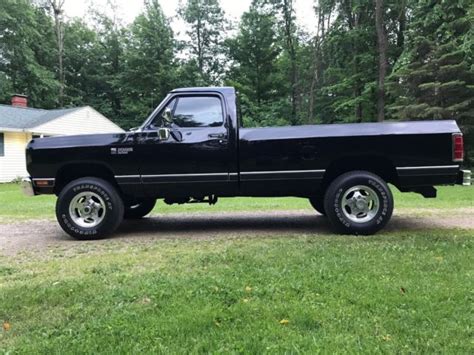 1990 Dodge Ram 2500 W250 Le 4x4 Cummins Turbo Diesel For Sale Photos