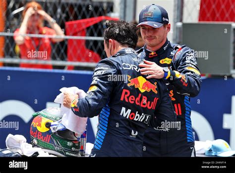 Sprint Winner Max Verstappen NLD Red Bull Racing With Third Placed