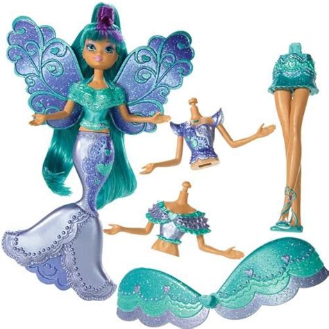 Кукла мини 'Русалка-фея фиолетовая', Barbie, Mattel [L9210]