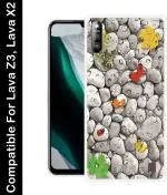 buy vaultcase multicolor silicon mobile  cover  lava  lava