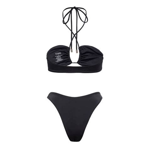 Nora Cheeky Bikini Bottom Kamari Swim Wolf Badger