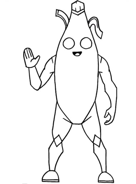 Desenhos De Peely Para Colorir Wonder Day
