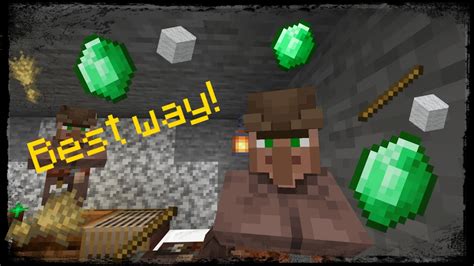 Minecraft How To Get Emeralds Easy And Fast Youtube