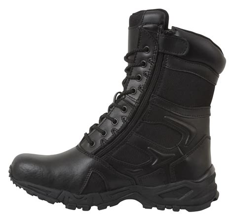 Rothco Forced Entry Deployment Boot With Side Zipper 8 Inch