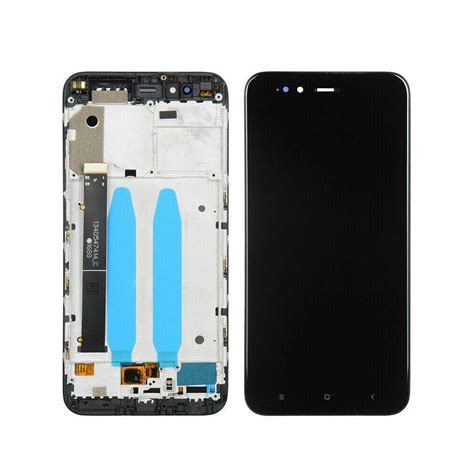 Pantalla Completa Con Marco Para Xiaomi Mi 5X Mi A1 Negra Tactil