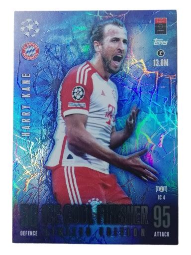 TOPPS MATCH ATTAX EXTRA 2023 2024 ICE COOL FINISHER IC 4 HARRY KANE