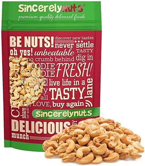 Amazon Member S Mark Roasted Whole Cashews With Sea Salt 33 Oz