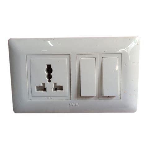 Anchor Penta Modular Switch Board Switch Three Pin Socket