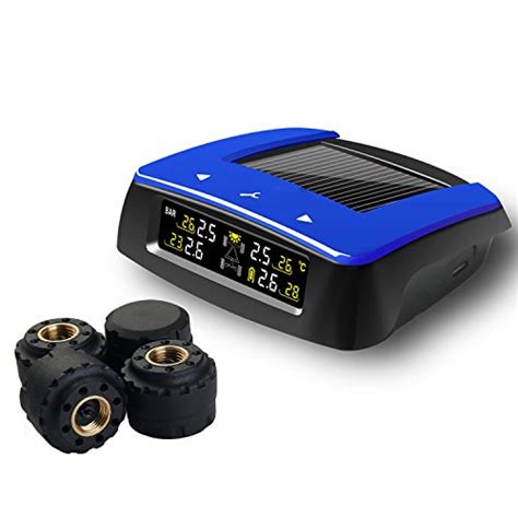 Vesafe Universal Solar TPMS Wireless Tire Pressure Monitoring System