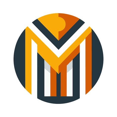 Premium Vector Flat M Letter Logo Template Vector