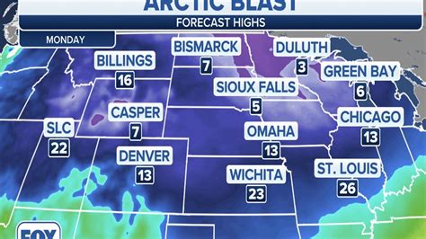 Arctic Blast To Freeze US As Coldest Weather Of Year Hits This Week