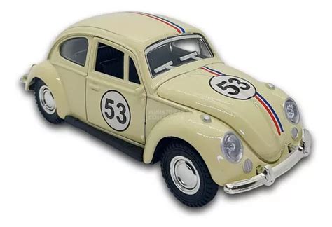 Carrinho Fusca Retro Cl Ssico Miniatura Fusc O Herbie Mercadolivre