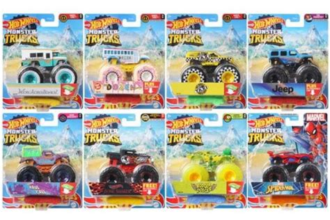 Monster Trucks Mix J Hot Wheels