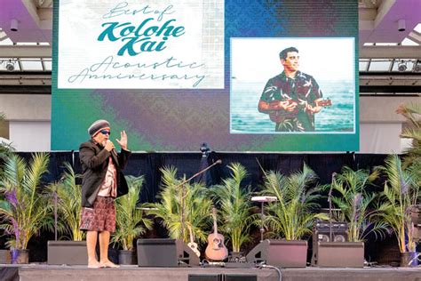 Kolohe Kai Performs At Macc News Sports Jobs Maui News