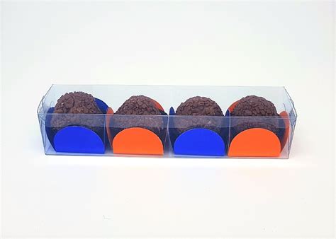 100 Caixas De Acetato Para 04 Doces E Brigadeiros No Elo7 Pietro