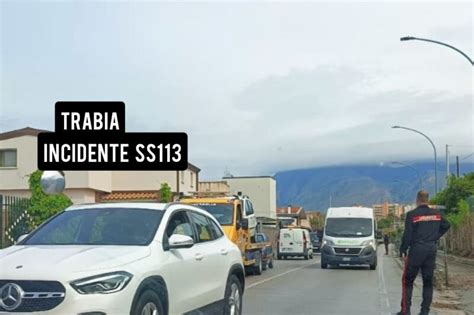 Incidente Sulla Ss Tra Trabia E Termini Imerese Tamponamento Tra