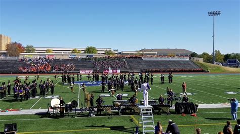 VCHS Marching Band Preliminary Performance At The 2018 Kansas Band