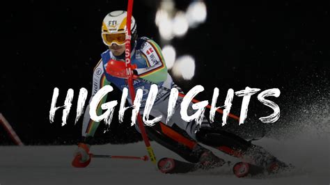 Watch Highlights As Linus Strasser Wins Again In Schladming Night Race