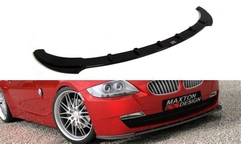 Splitter Przedni Bmw Z E E Polift Model Gloss Black Gloss