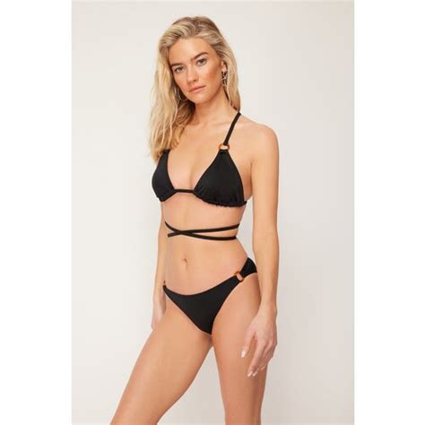 Trendyol Black Accessory Bikini Bottom Eponuda