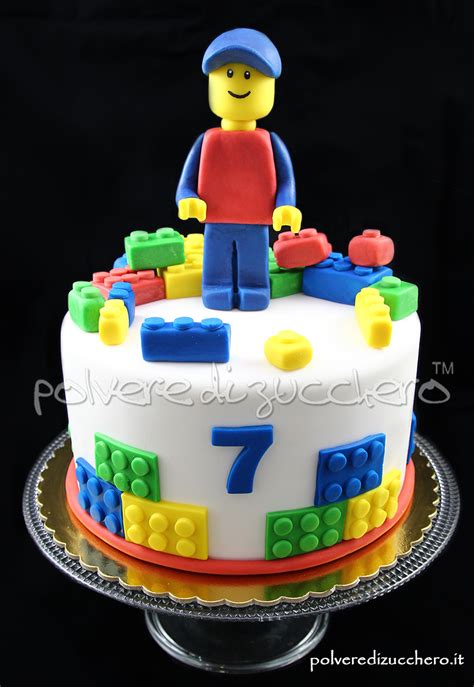 Lego Cake Torta Decorata Lego Con Personaggio Tridimensionale E