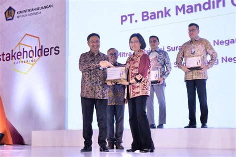 Sukses Pasarkan SBN Bank Mandiri Raih Penghargaan Kemenkeu