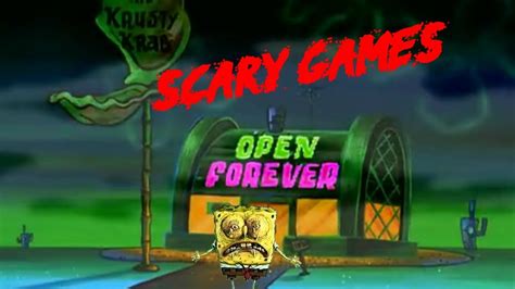 IT S GETTING SPOOKY IN THE BIKINI BOTTOM Day Of Terror AM At The Krusty Krab YouTube