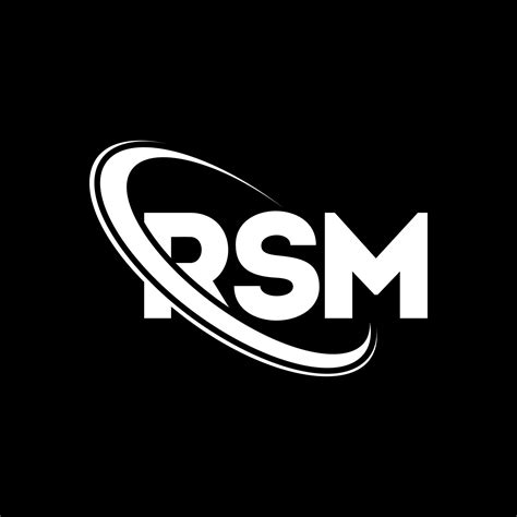 RSM logo. RSM letter. RSM letter logo design. Initials RSM logo linked ...