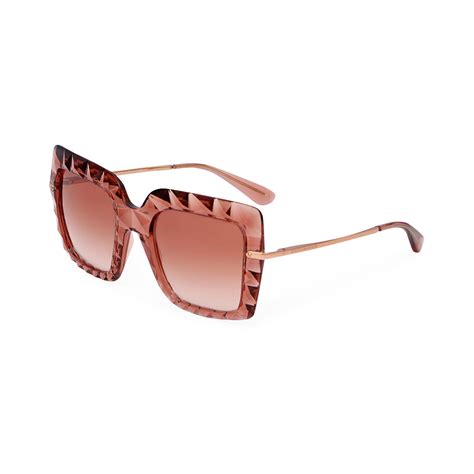 Dolce Gabbana Oversized Sunglasses Dg Pink Luxity