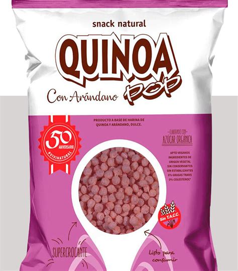 QUINOA POP CON ARANDANOS 3 Kgs SIN TACC Neufood