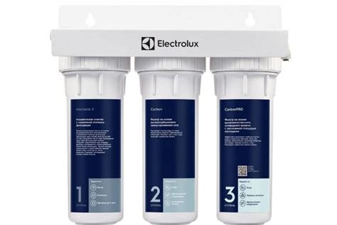 Купить водоочиститель многоступенчатый electrolux aquamodule carbon ...