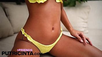 Horny Slut Putri Cinta Spread Legs SHowing Her Tanned Tight Pussy XVIDEOS