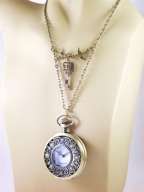 Watch Locket Happily Ever After Clock Necklace On Behance