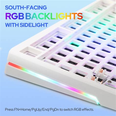 Snapklik Epomaker Aura Mechanical Keyboard Kit Hot Swappable Custom Keyboard Kit