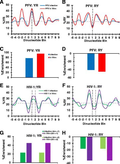 Flexibility Profiles For Pfv And Hiv Integration Sites In