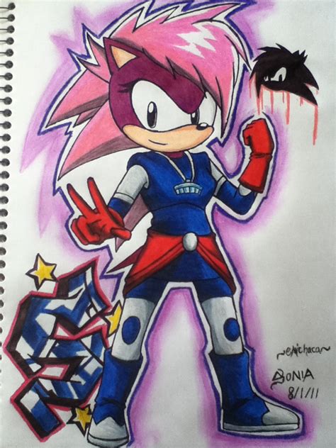 .:Sonia The Hedgehog:. by emichaca on DeviantArt