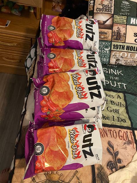 Utz Red Hot Potato Chips Utz Quality Foods