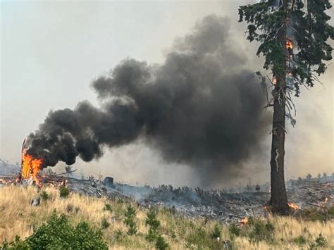 Four Oregon Megafires Still Burning After Nearly 50 Days