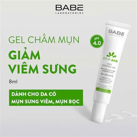 Gel Chấm Mụn BABE Spot Control Gel ml Shopee Việt Nam